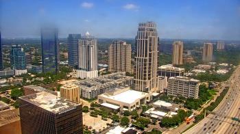 Weather camera view of Amegy Bank of Texas.