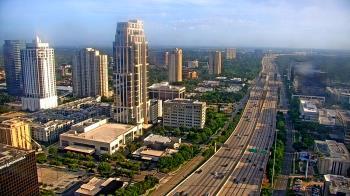 Weather camera view of Amegy Bank of Texas.