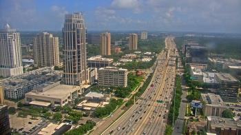 Weather camera view of Amegy Bank of Texas.