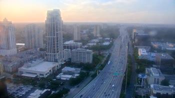 Weather camera view of Amegy Bank of Texas.
