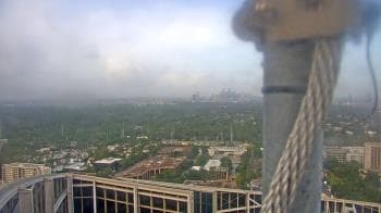 Weather camera view of Amegy Bank of Texas.