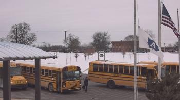 Weather camera view of Adrian Public Schools.