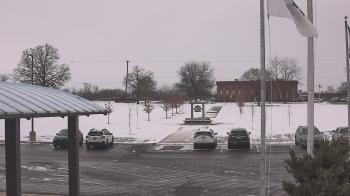 Weather camera view of Adrian Public Schools.