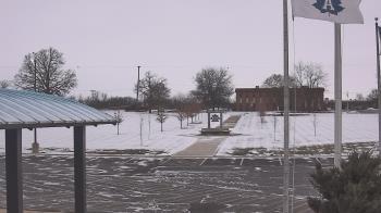 Weather camera view of Adrian Public Schools.
