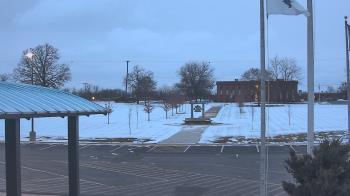 Weather camera view of Adrian Public Schools.