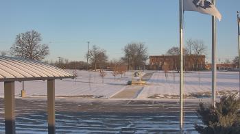 Weather camera view of Adrian Public Schools.