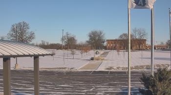 Weather camera view of Adrian Public Schools.