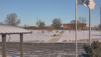 Weather camera view of Adrian Public Schools.