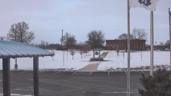 Weather camera view of Adrian Public Schools.