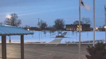 Weather camera view of Adrian Public Schools.