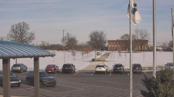 Weather camera view of Adrian Public Schools.