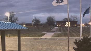 Weather camera view of Adrian Public Schools.
