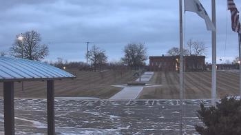 Weather camera view of Adrian Public Schools.