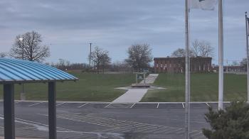 Weather camera view of Adrian Public Schools.