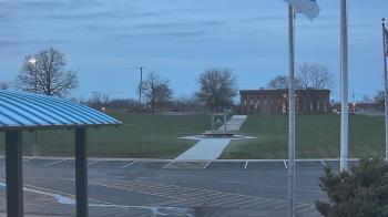 Weather camera view of Adrian Public Schools.