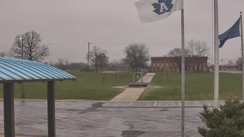 Weather camera view of Adrian Public Schools.