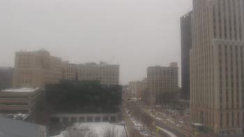 Weather camera view of Akron-Summit County Public Library.