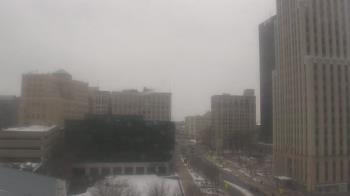 Weather camera view of Akron-Summit County Public Library.