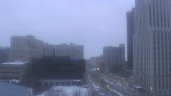 Weather camera view of Akron-Summit County Public Library.