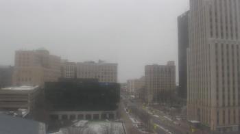 Weather camera view of Akron-Summit County Public Library.
