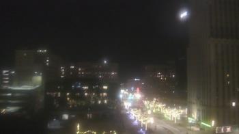 Weather camera view of Akron-Summit County Public Library.