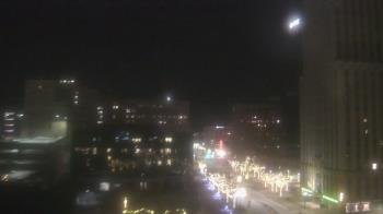 Weather camera view of Akron-Summit County Public Library.