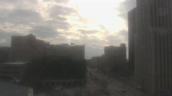 Weather camera view of Akron-Summit County Public Library.