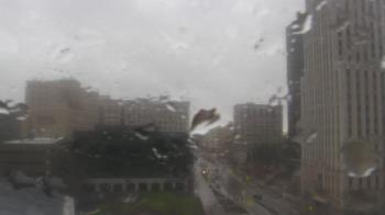 Weather camera view of Akron-Summit County Public Library.