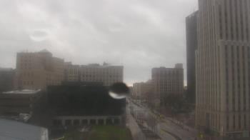 Weather camera view of Akron-Summit County Public Library.