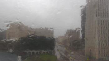 Weather camera view of Akron-Summit County Public Library.