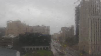 Weather camera view of Akron-Summit County Public Library.