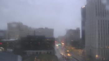 Weather camera view of Akron-Summit County Public Library.