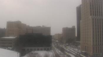 Weather camera view of Akron-Summit County Public Library.