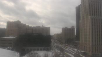 Weather camera view of Akron-Summit County Public Library.