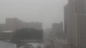 Weather camera view of Akron-Summit County Public Library.