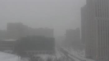 Weather camera view of Akron-Summit County Public Library.