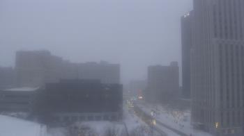 Weather camera view of Akron-Summit County Public Library.