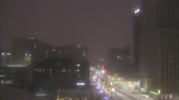 Weather camera view of Akron-Summit County Public Library.