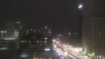 Weather camera view of Akron-Summit County Public Library.