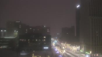 Weather camera view of Akron-Summit County Public Library.