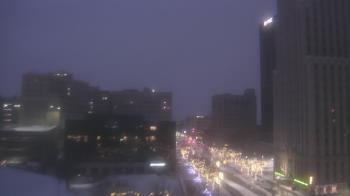 Weather camera view of Akron-Summit County Public Library.