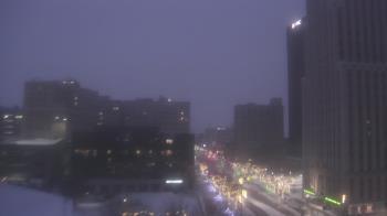 Weather camera view of Akron-Summit County Public Library.