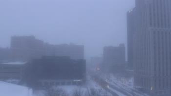 Weather camera view of Akron-Summit County Public Library.