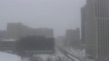 Weather camera view of Akron-Summit County Public Library.
