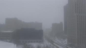 Weather camera view of Akron-Summit County Public Library.