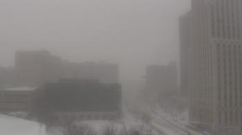 Weather camera view of Akron-Summit County Public Library.
