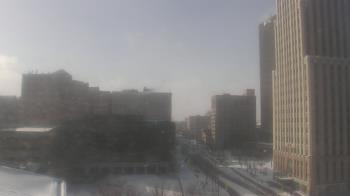 Weather camera view of Akron-Summit County Public Library.