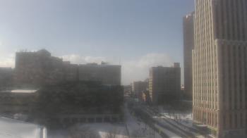 Weather camera view of Akron-Summit County Public Library.