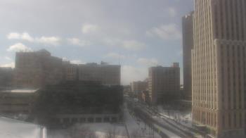 Weather camera view of Akron-Summit County Public Library.