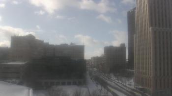 Weather camera view of Akron-Summit County Public Library.